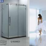 tempered glass shower room/ tempered glass shower enclosure (Q-B20023)/GUESS Q-B20023