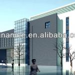 Terracotta facade system, ventilated facade, cladding work D18N(B1)