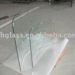 TG-01 Tempered Fireplace glass/Fire screen glass Glass Custom size TG-01