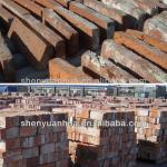 The old red brick clay brick decoratve iterior bricks 240x120x60mm