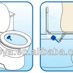 The SMALLEST and SMART bidet toilet in the world! --- Cold water non electrical micro bidet HS-B8100 HS-B8100