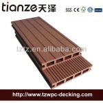 Tianze WPC swimming pool wood polymer board Plastic composite decking TZ145H21