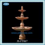 Tiered White Marble Fountain JS-FT067