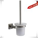 Toilet brush stainless steel wall mounted appliance holder YH5016A