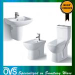 toilet set 3 pieces toilet pedetal basin and bidet Item:A1001G A1001G