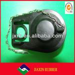 Toilet WC Part Rubber Black Toilet Flapper JX-256310