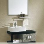 Top quality stylish fancy vanity mirror bathroom cabinet M-128