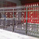 Top-selling galvanized wrought iron folding gate 1LB-I-G-1101