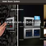 touch panel hotel door bell with clear LCD indication TS-DB20