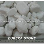 Tumbled Crystal White Pebbles Vietnam natural pebbles stone