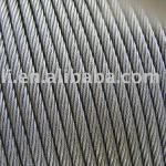 Ungalvanized Elevator Steel Wire Rope 8x19S+FC Elevator Rope 8x19S+FC