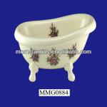 Vintage ceramic California baby bath tub with stand MMG0884