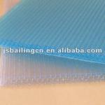 Virgin material Polycarbonate Hollow Sheet with different sizes 4mm 6mm 8mm 10mm 12mm etc.