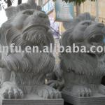 Vivid lion stone sculpture by handicraft WFCM