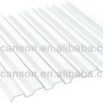 VULCAN Plastics Polycarbonate Corrugated Clear Sheet (Valuview GRECA) Polycarbonate Valuview GRECA Clear