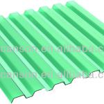 VULCAN Plastics Polycarbonate Corrugated Green Sheet (Valuview GRECA) Polycarbonate Valuview GRECA Green