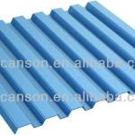 VULCAN Plastics Polycarbonate Ti-Lite Metallic Blue Corrugated GRECA Sheet Polycarbonate Ti-Lite Metallic Blue GRECA