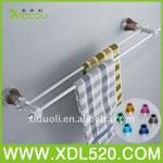 Wall hung lavatory double shower towel bar XDL-20002