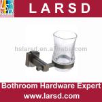 Wall mounted brass bronze plated tumbler holder 7858