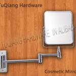 wall mounted flexible Rectangle Bathroom square makeup mirror TQ-390