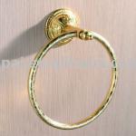 Wall Mounted Gold Plating Bathroom Towel Ring (1206) 1206