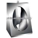 Wall standing stainless steel urinal YT-79113A