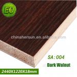 walnuts melamine blockboards for bathroom SA-004BB