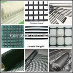 warp knitted polyester geogrid 100/100kN/m with CE certificate BGS