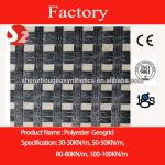 Warp Knitted Polyester Geogrid, SBR or PVC coated, pvc geogrid color customized PGA