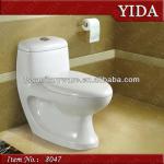 washdown one piece toilet with s-trap100 200 300mm in sanitary ware toilet 8047