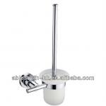 Washroom Sanitary Ware WC Fitting Wall Mounted Chrome Surface Toilet Brush Holder 8809