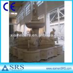 Water Fountain Yellow granite large garden sculptures Sculptures