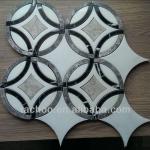 Waterjet marble mosaic RWJ-004