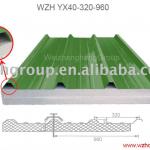 Waterproof and Cheap Price Eps Sandwich Roof Panels YX40-320-960