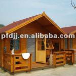 waterproof, windproof prefabricated wood house PFDWH004