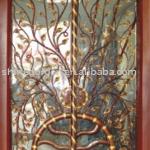 WH160A 2013 Special and artistic wrought iron entrance door WH160A