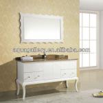 White 18mm Thainland Oak Floor Standing Bathroom Furniture XT-041