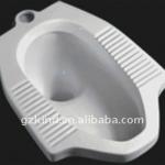 White ceramic squat pan toilet JD-606 JD-606