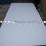 White color melamine laminated MDF