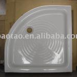 white corner ceramic shower tray corner