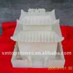 White jade funerary urns