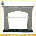 White Marble Freestanding Fireplace Mantel White Marble Freestanding Fireplace Mantel