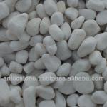 white pebbles