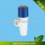 white plastic abs angle valve WD-P1802