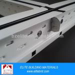 White powder coated suspended Ceiling Tee bar with balck line E#004