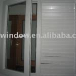 white PVC fixed shutter windows WEIBO-Z