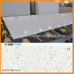 White Sparkle Quartz Stone Countertop in Xiamen White Sparkle Quartz Stone Countertop PSQC003