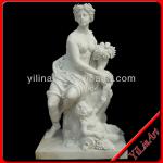 White Stone Statue, Marble Statue Carving, Beautiful Lady Statue (YL-R711) YL-R711