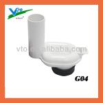 white U-PVC water-saving trap for urinal G04