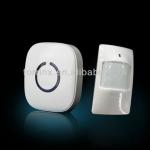 Wireless motion sensor door bell with led light indicator K